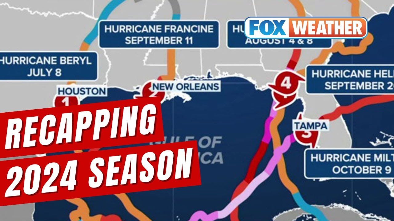 Recapping The 2024 Hurricane Season's Impact On US