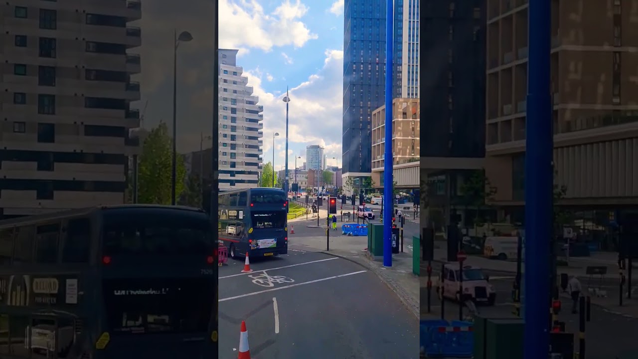 Birmingham City tour #birmingham #uk #england 😎🚦🛣️