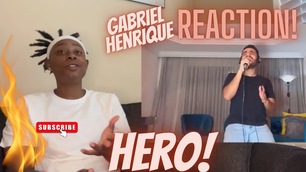 Gabriel Henrique - Hero (Mariah Carey Cover) REACTION! 😊
