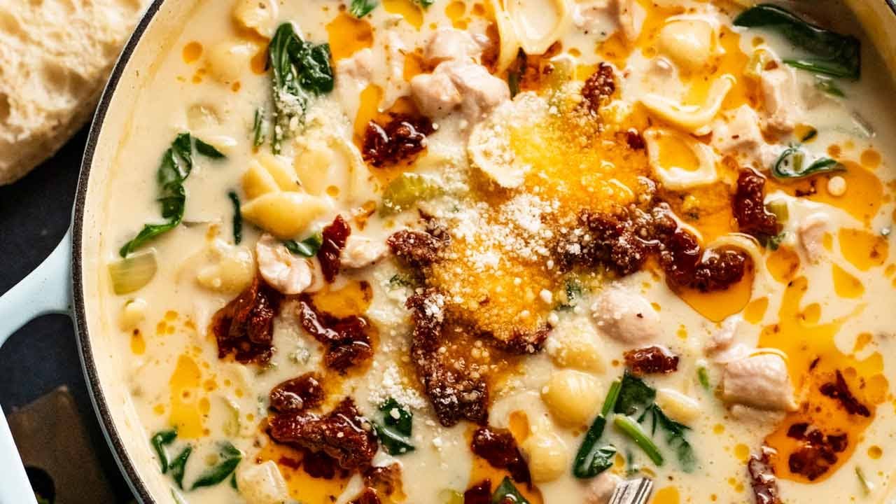 Creamy Tuscan Chicken Soup