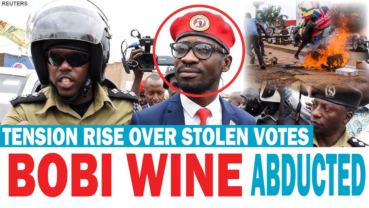 BREAKING! Tension in Uganda rises Citizens Rise Against Museveni Over Stolen Election