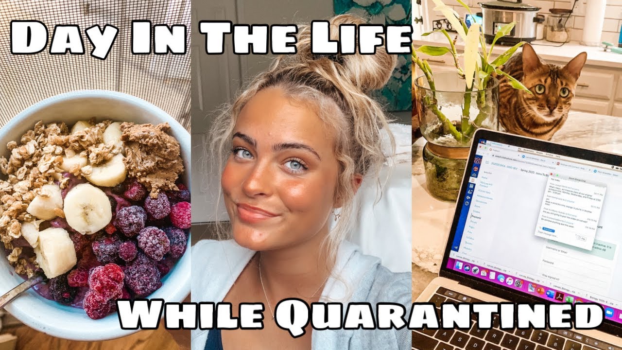 DAY IN THE LIFE While Quarantined + Ideas of What to Do
