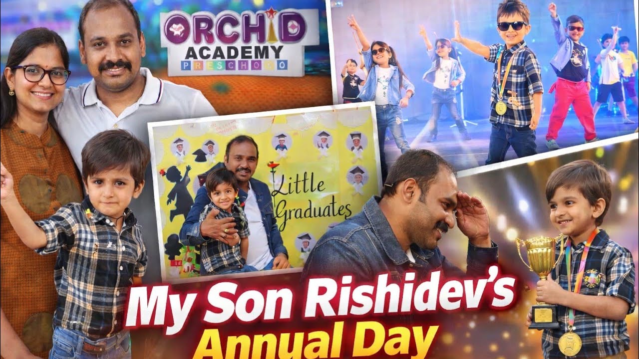 Orchid School Lingarajapuram Annual Day 2026 | Rishidev Performance #Rishidev's #kids #annualday 