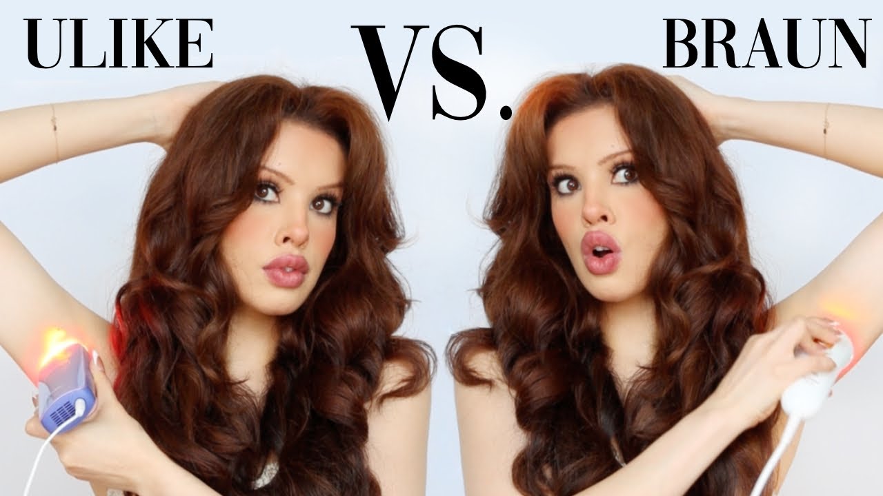 IPL Hair Removal | Ulike vs Braun Comparison