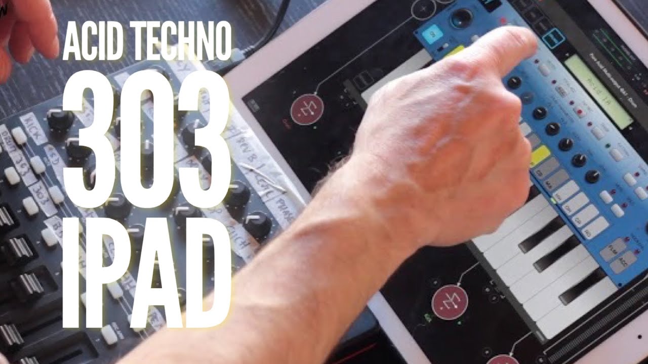 2 Acid Techno tracks using #pureacid app in AUM live