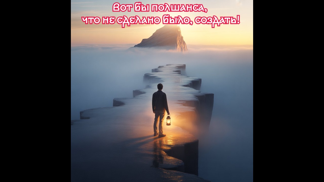 Вот бы полшанса, что не сделано было, создать! Премьера песни!
