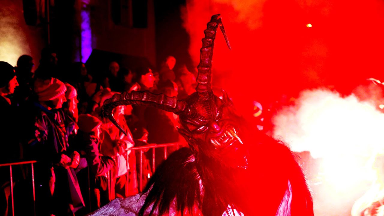 Die Teufel waren los...   Salzkammergut-Krampuslauf 2025
