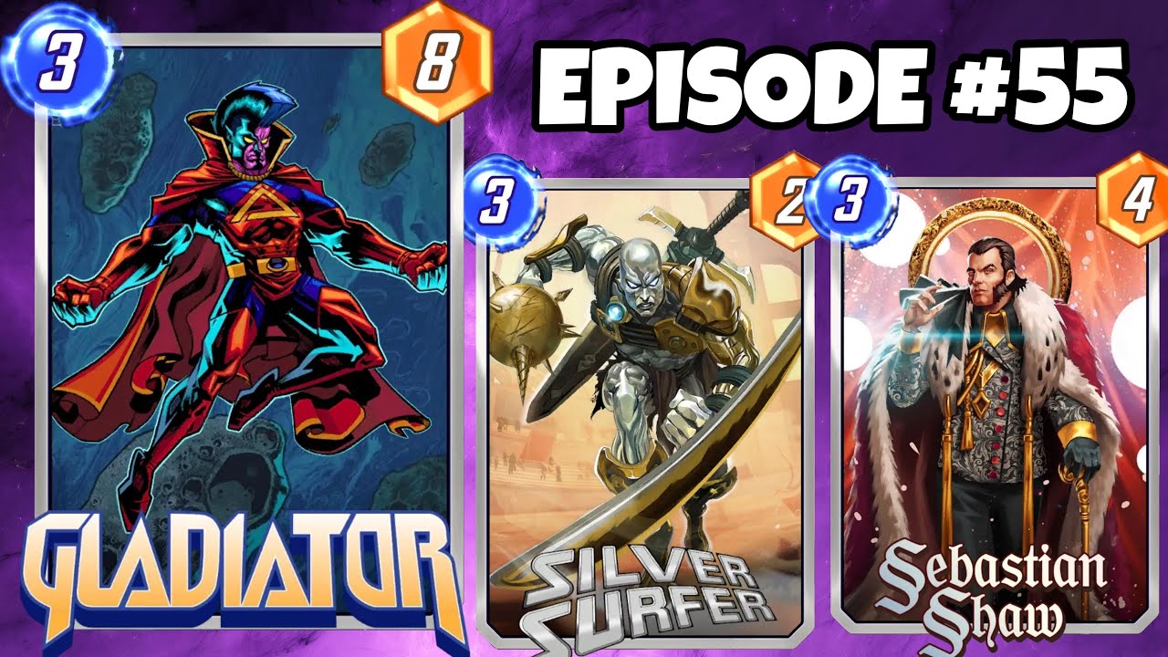 Marvel Snap Daily Replay Episode 55 - Gladiator & Silver Surfer