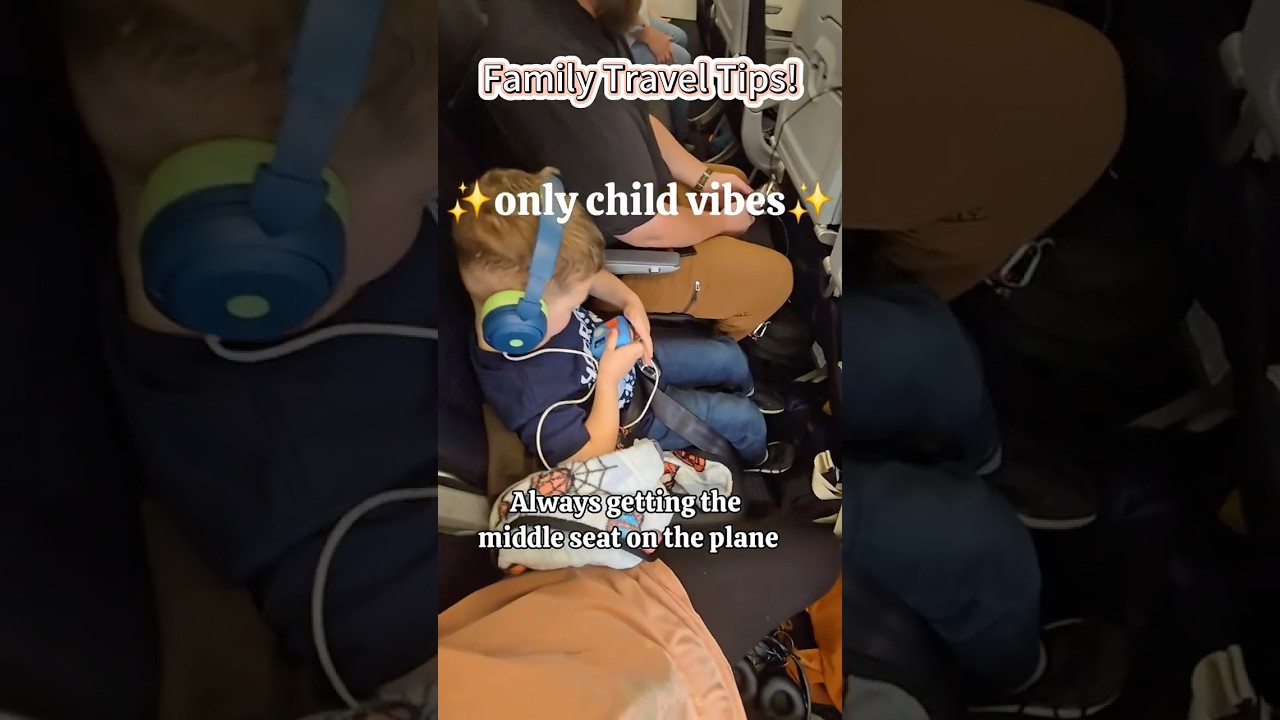 The Ultimate Travel Hack: Kids Headphones for Stress-Free Family Travel! #traveltips #shorts