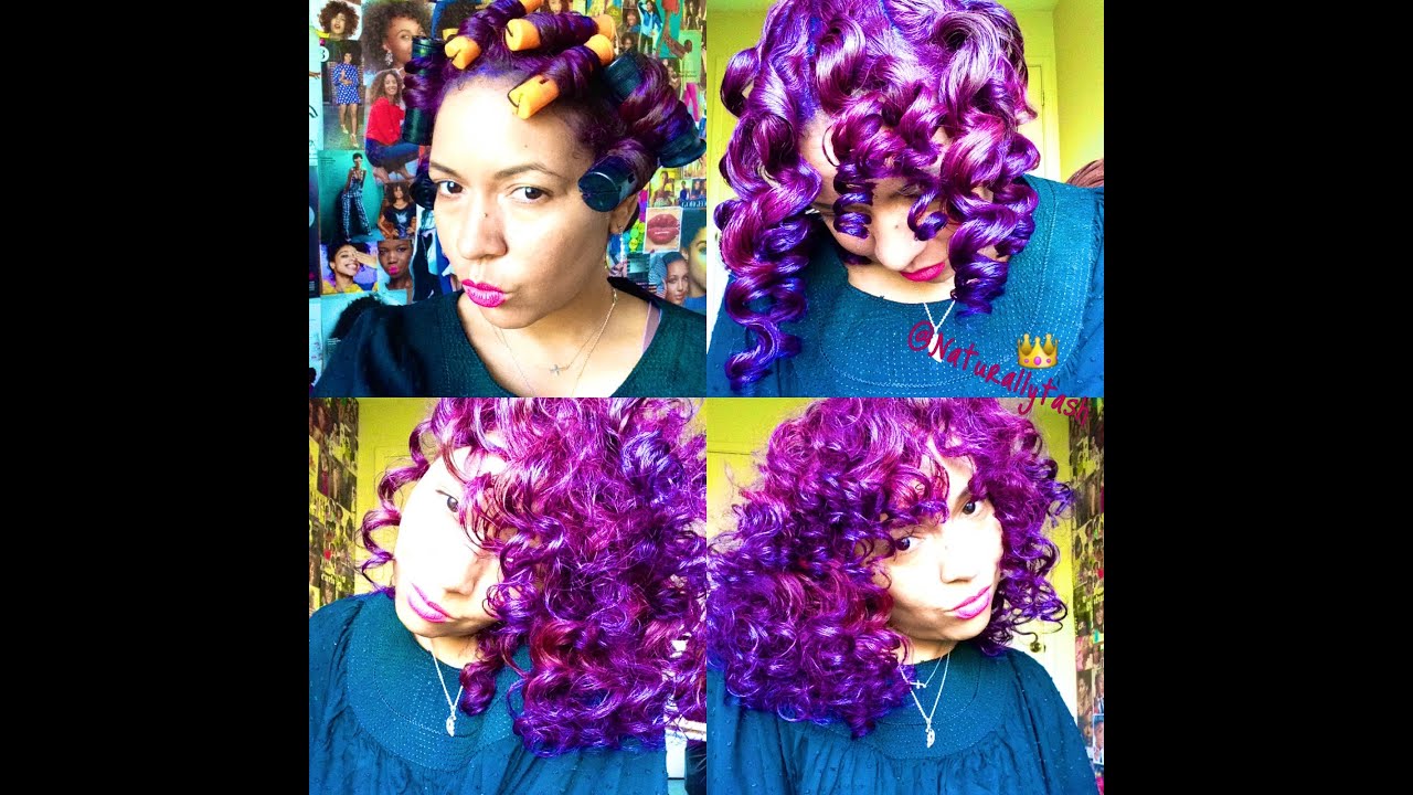 Natural Hair|Loc Method| Rod Set Tutorial