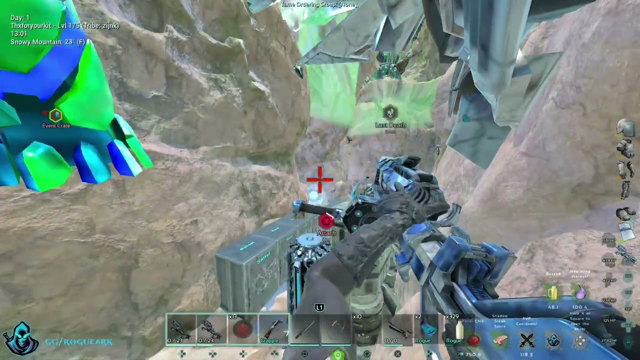 My wipe on rogue #rogue #arksurvivalevolved 