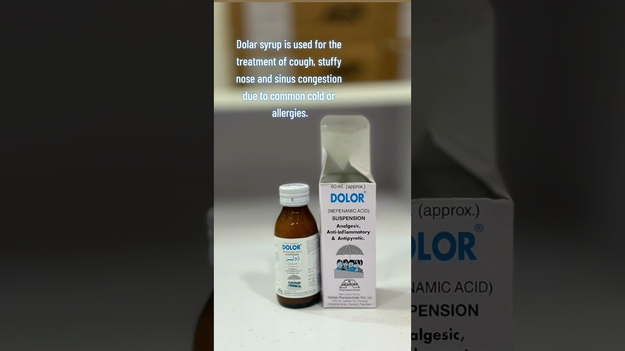 DOLOR Syrup |TMC Medicine wholesaler 