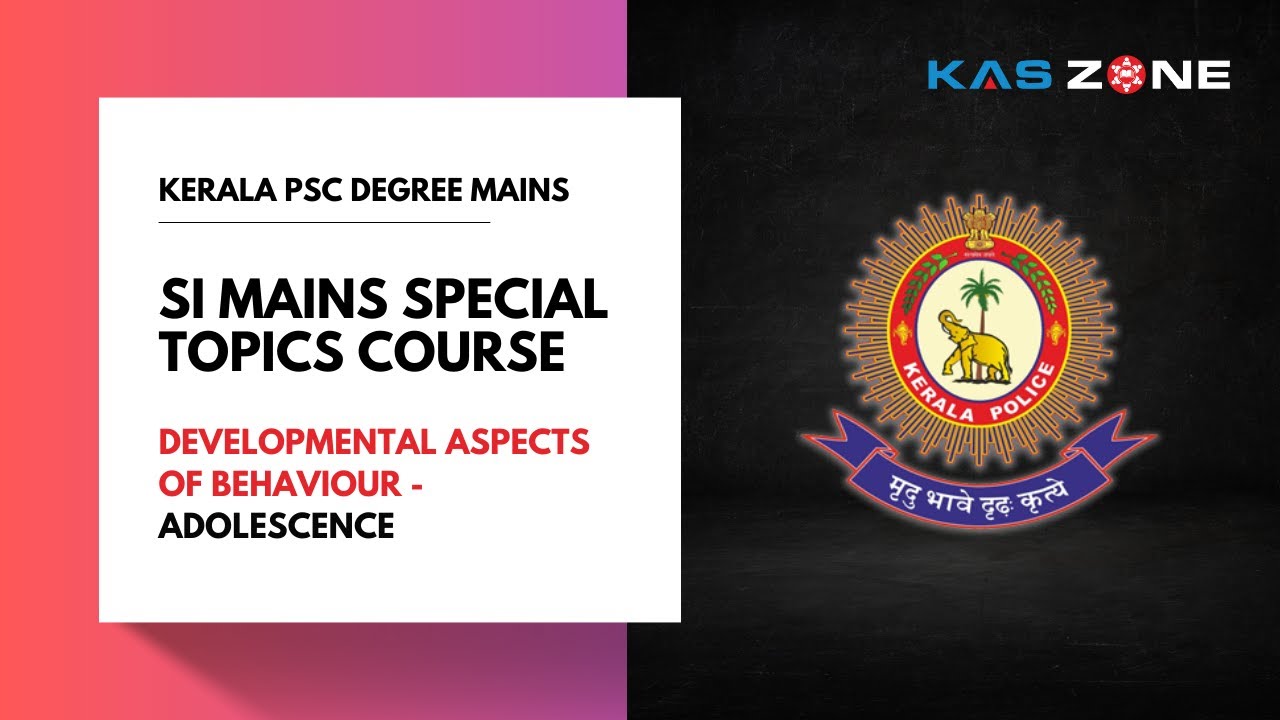 Class 19 - Developmental aspects of Behaviour - Adolescence