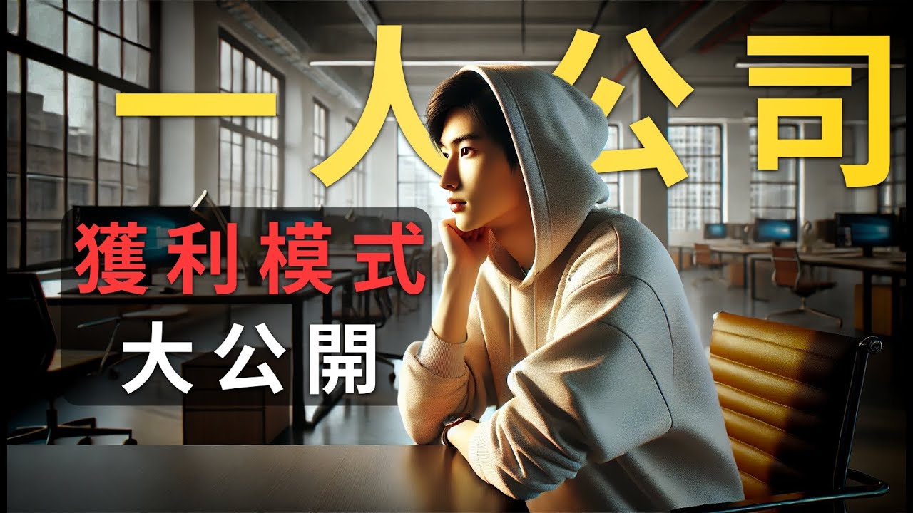 6個月從自由職業到一人公司：我如何打造穩定獲利的業務模式？“一人公司”收入大公開！
