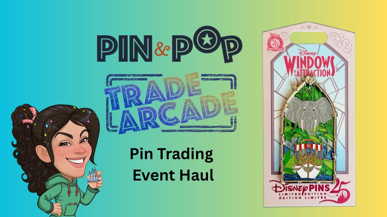 Покупки на мероприятии по обмену значками Pin and Pop Pin Trading Event - июль??