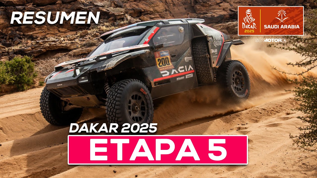 Una sanción anula el recital de Nasser Al-Attiyah - Resumen Etapa 5 Dakar 2025 | SoyMotor.com