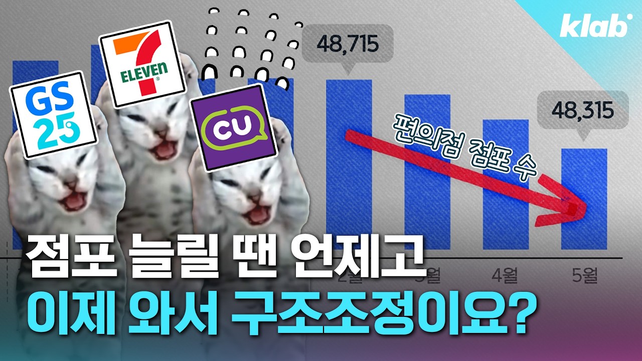 점포 무한대로 늘리더니… 부메랑 돌려 받은 편의점 업계 근황｜크랩