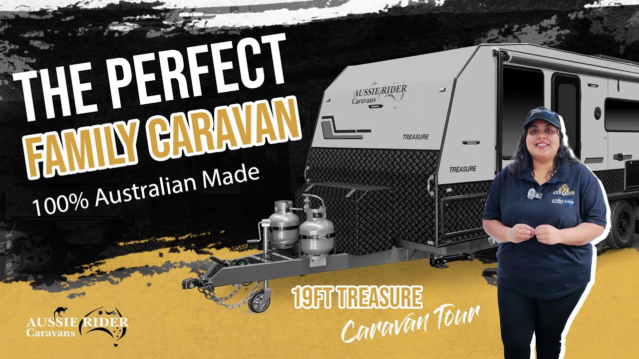The Perfect Semi Off-Road Family Caravan for Aussie Families | 19ft Treasure FULL TOUR