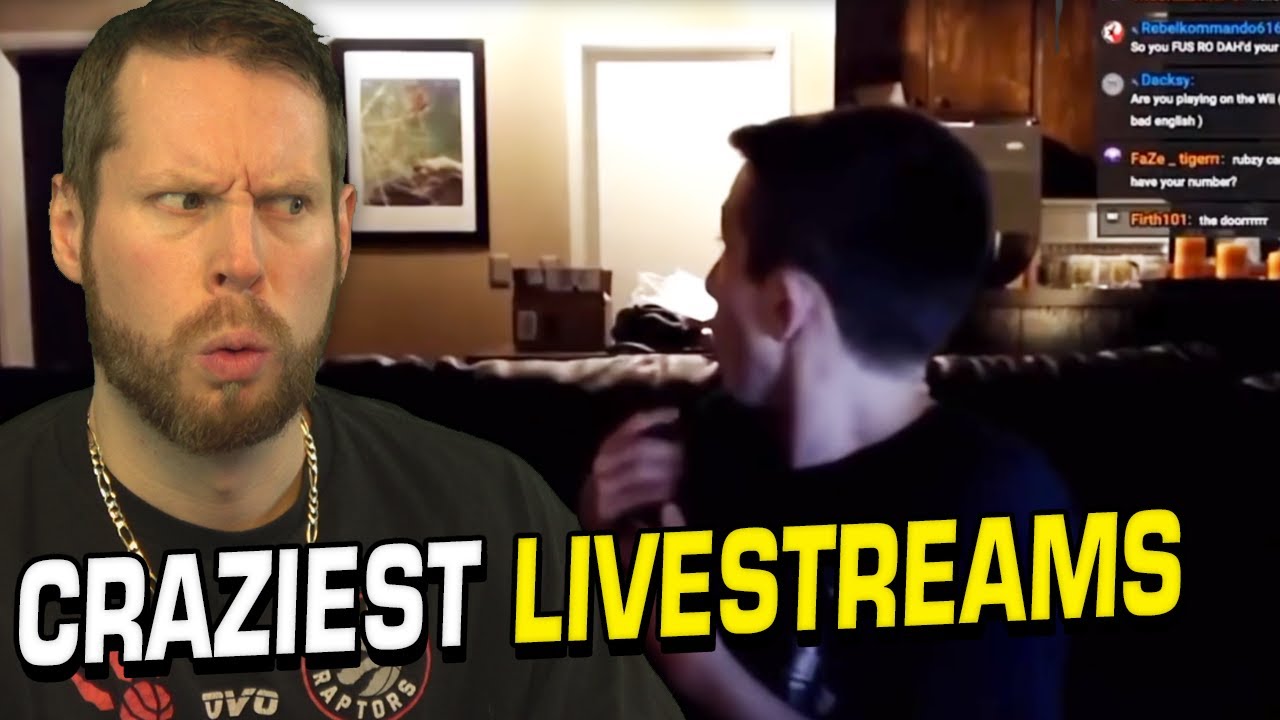 Craziest things caught on LIVE STREAMS