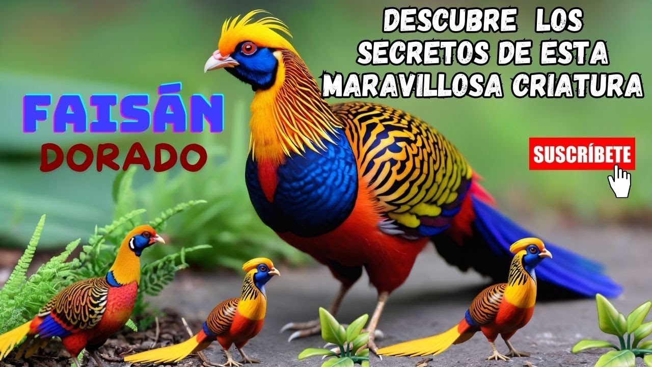 🦚 Descubre los secretos del Faisán Dorado #faisan #aves #aveshermosas #reinoanimal #documental