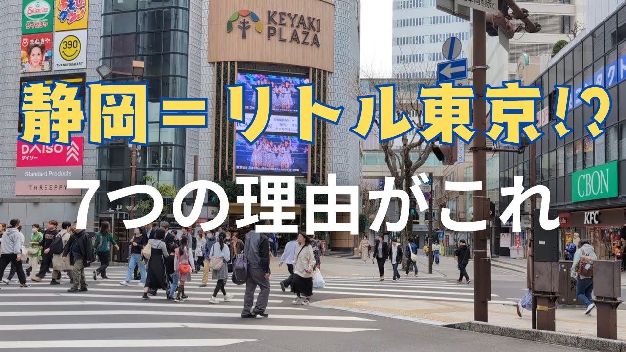 静岡って、東京に似てる！？リトル東京な理由を街ブラしながら語ります🚶‍♀️
