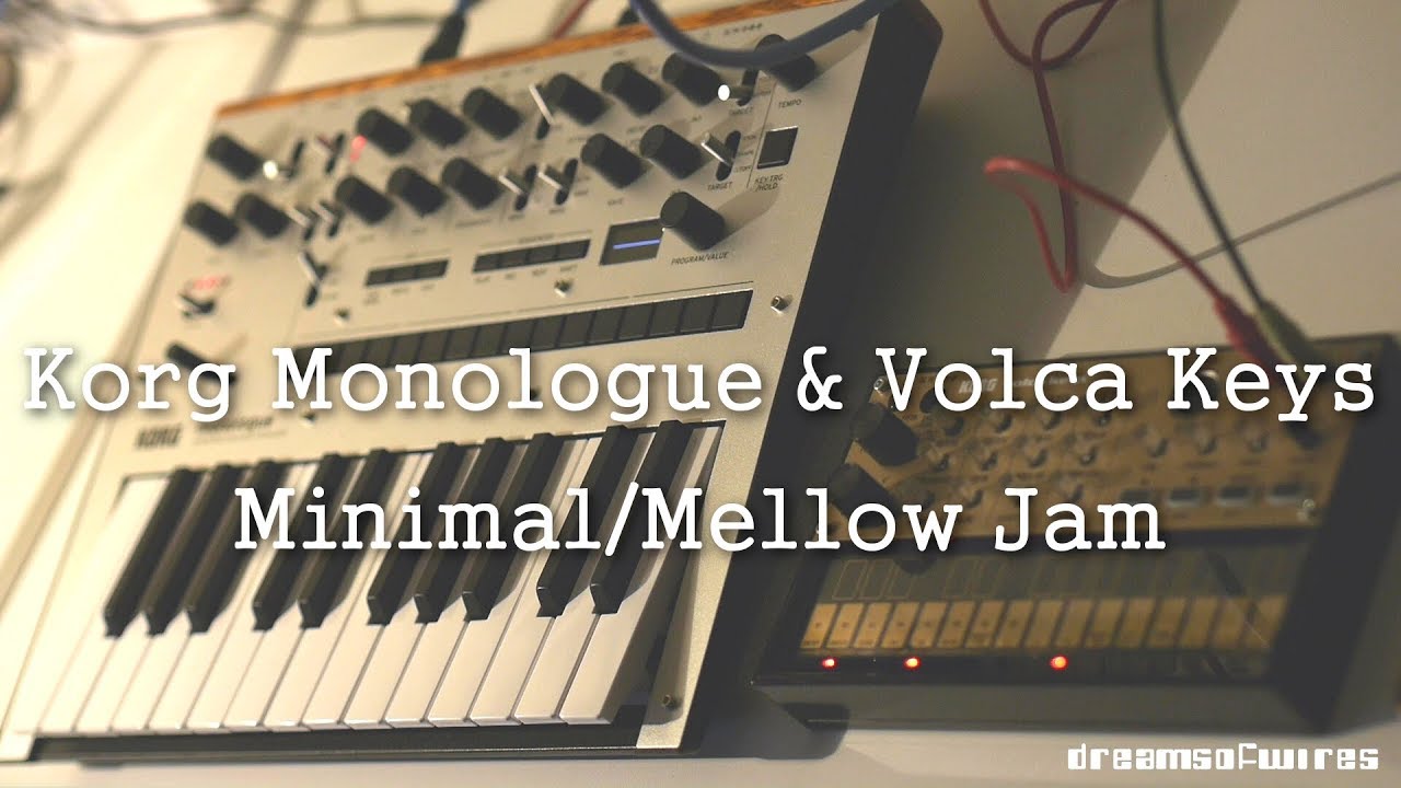 Korg Monologue & Volca Keys Mellow Melodic Live Jam by DreamsOfWires