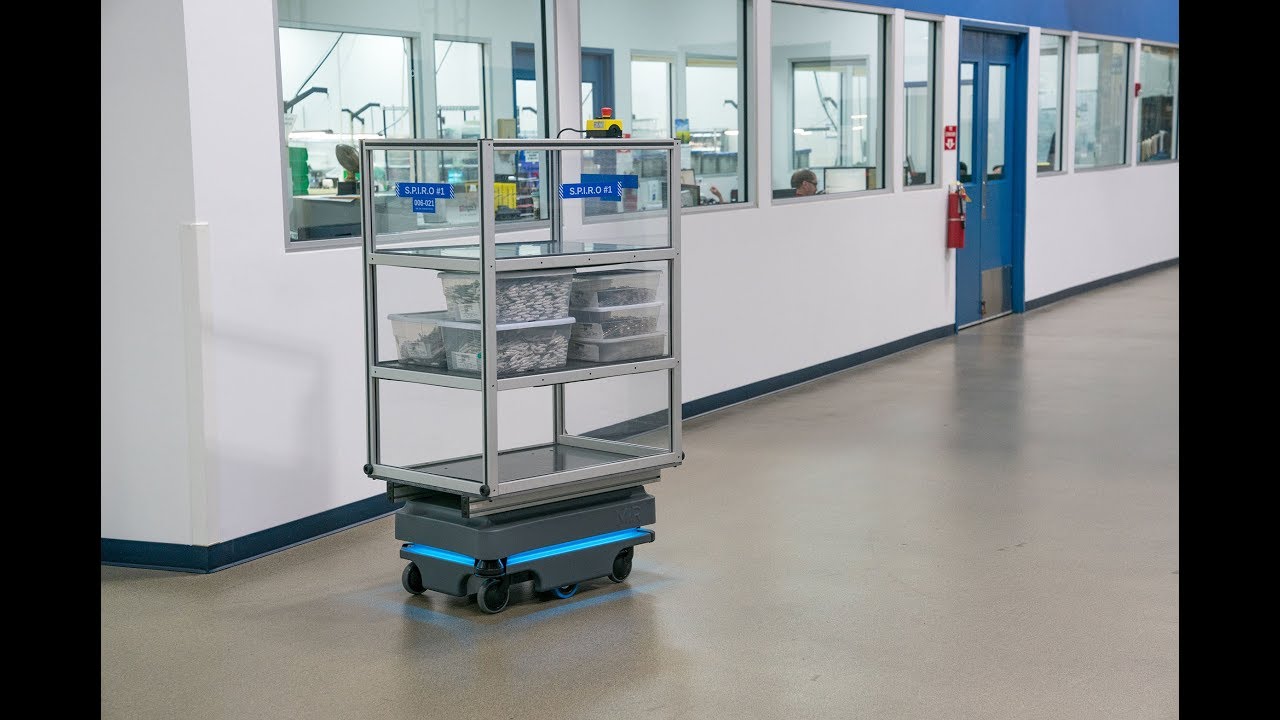 MiR200 robot automates warehouse-to-cleanroom material transport operations at Argon Medical Devices