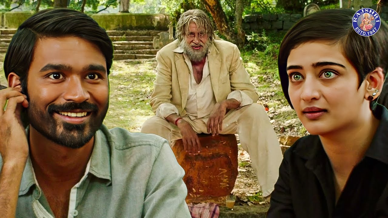शकल धनुष की और आवाज अमिताभ की | Dhanush Uses Amitabh Bachchan Voice For Fame | Shamitabh Movie Scene