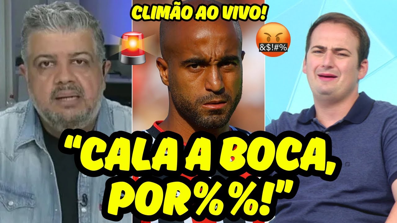 O SURTO AO VIVO  DE HEVERTON GUIMAR&Atilde;ES: &ldquo;CALA A BOCA, POR%%!&rdquo; CAPELLANES FICA EM CHOQUE!