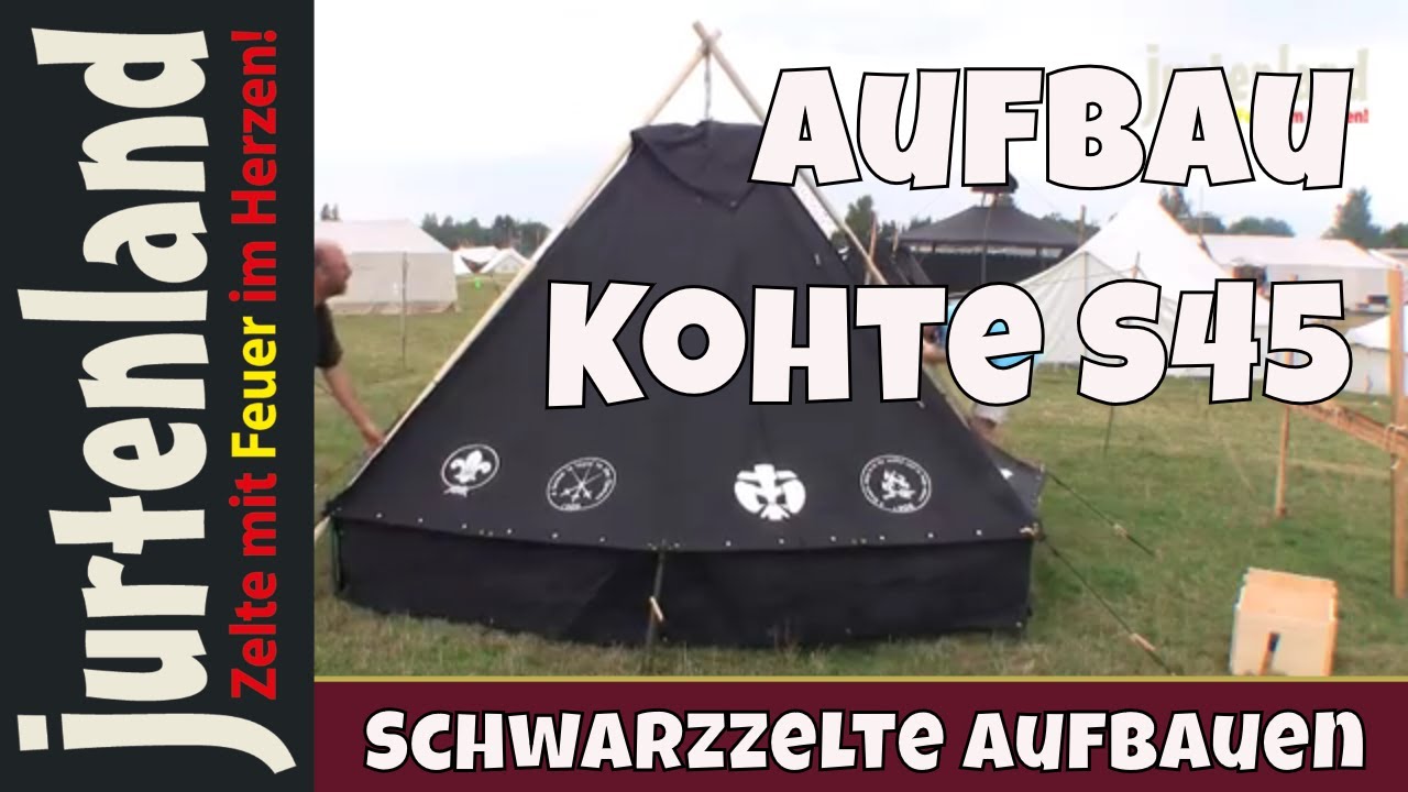Die Kohte S45/59 mit 45 cm Seitenwand - Jurtenland