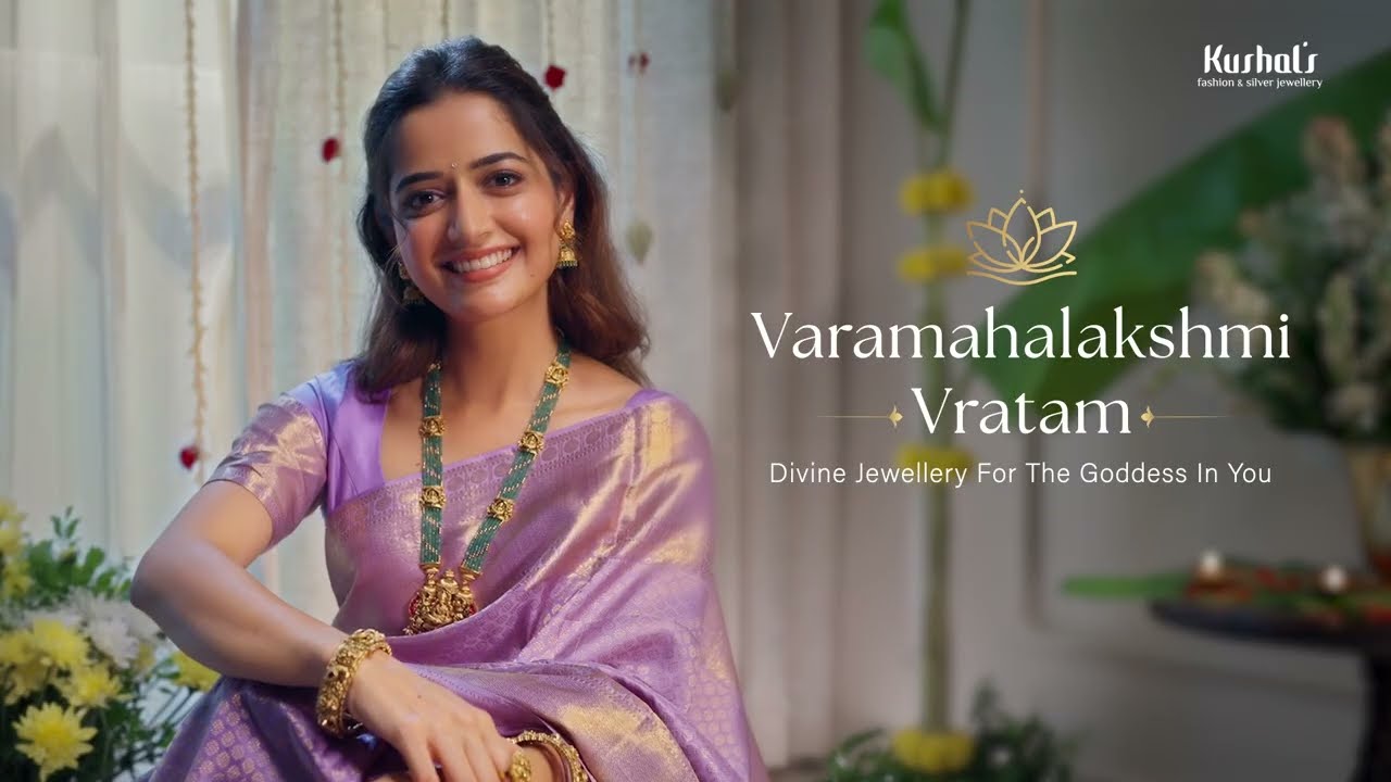 Shine in Divine Jewellery this Varamahalakshmi with Kushal's Fashion & Silver Jewellery | KA HZ