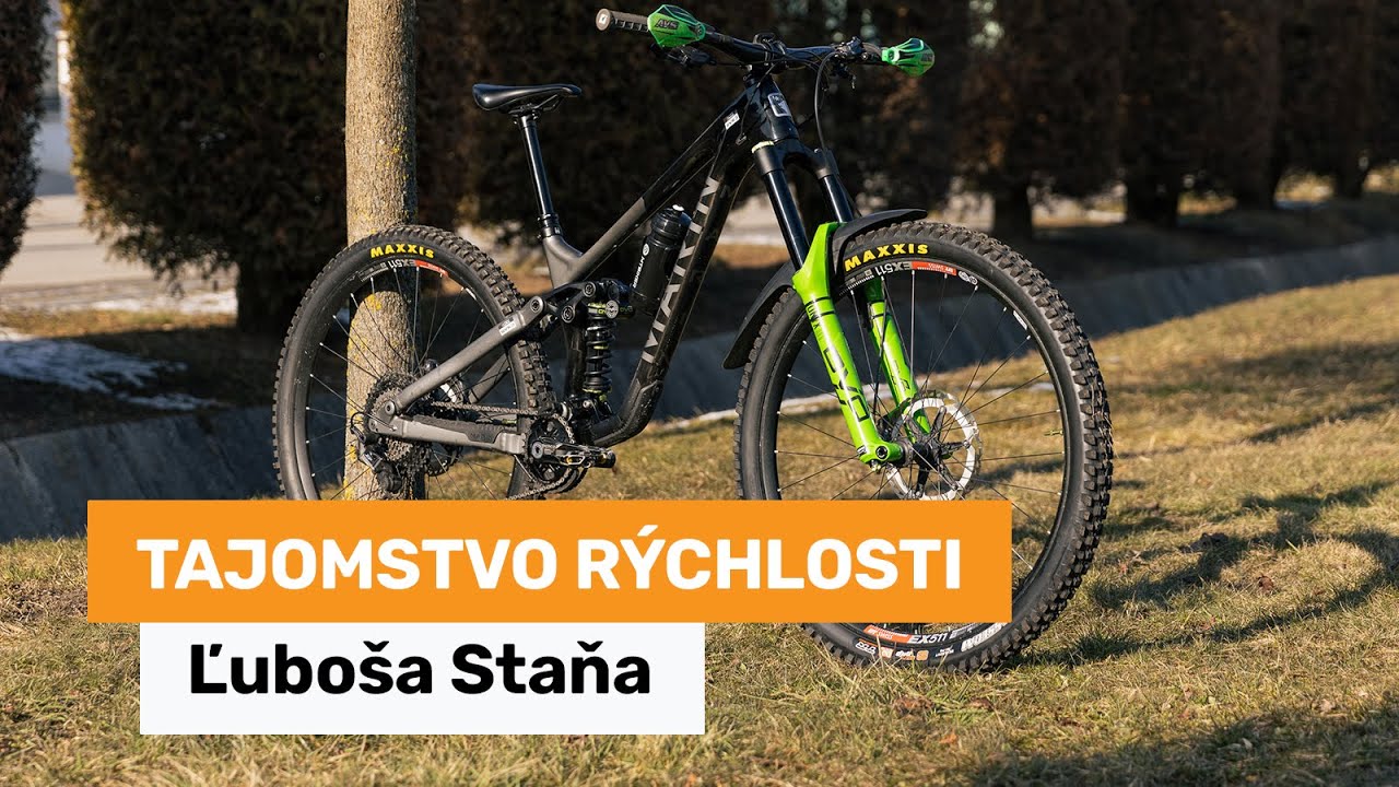 Tajomstvo rýchlosti Ľuboša Staňa - upravený Marin Alpine Trail Carbon 2
