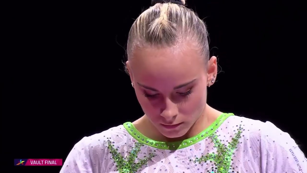 Asia D’Amato (ITA) VT EF 🥈 (Injury Warning) 2022 European Championships Finals 13.716