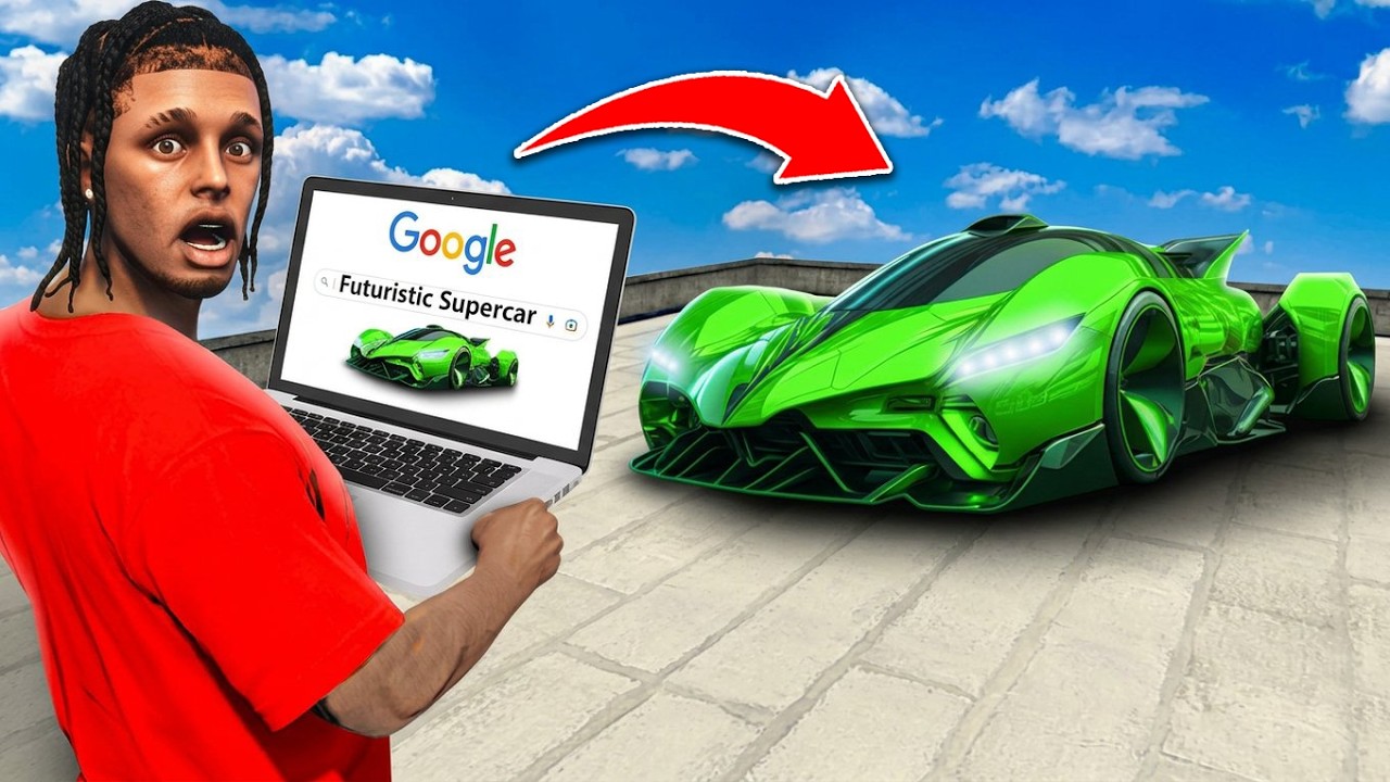GTA 5 But Whatever I Google Comes To LIFE!