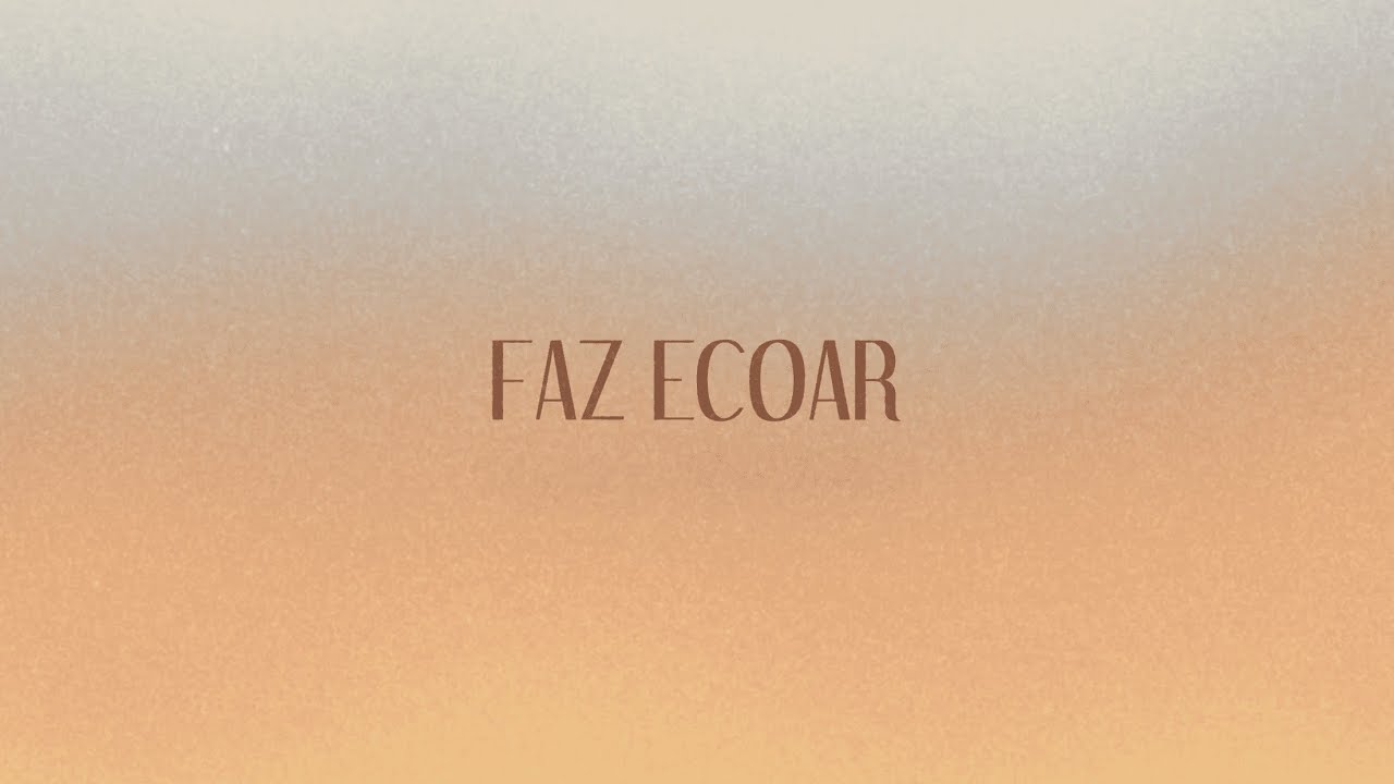 Faz Ecoar - Laysa Damares (Lyric V&iacute;deo)