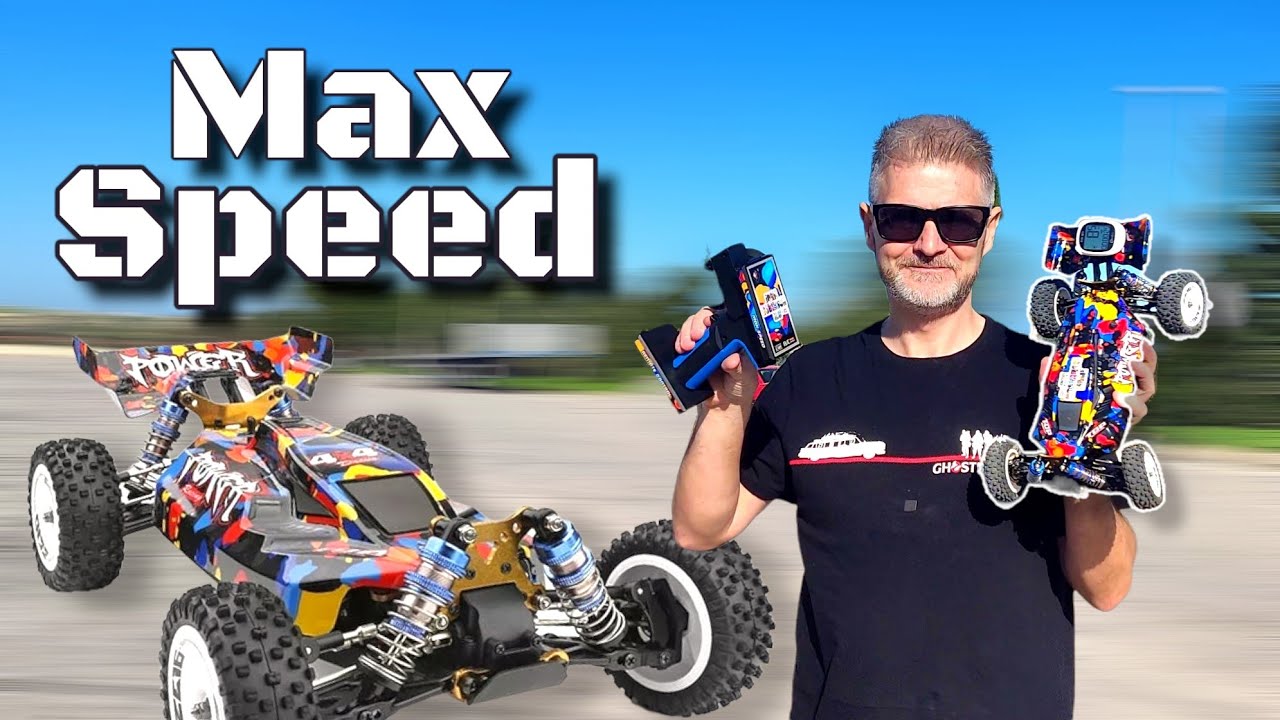 Так же быстро, как RLAARLO? Максимальная скорость WLTOYS 124007 на батареях 2s и 3s