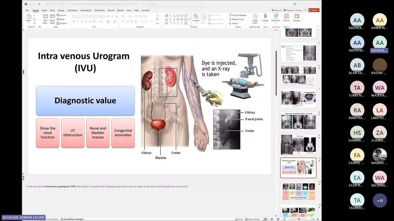 Radiology GU imaging Dr. Aymen Alhassan