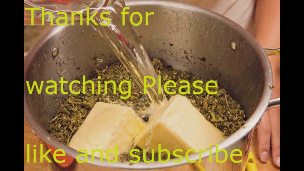 How to make Cannabis Butter--TheKushCrib-- #tkc #weed #strainview