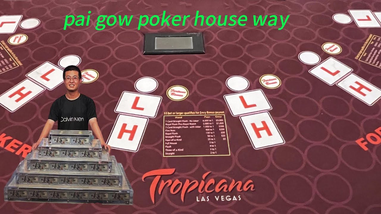 pai gow poker house way
