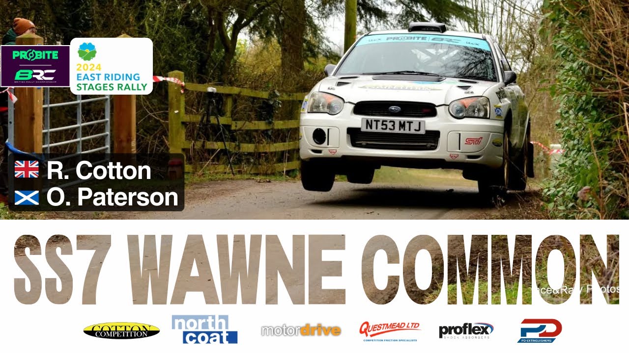 East Riding Stages Rally 2025 - SS7 Wawne Common 2 - Rob Cotton and Owen Paterson