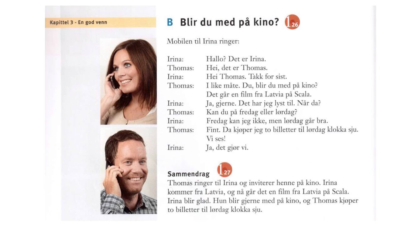 på vei kap  3 listening
