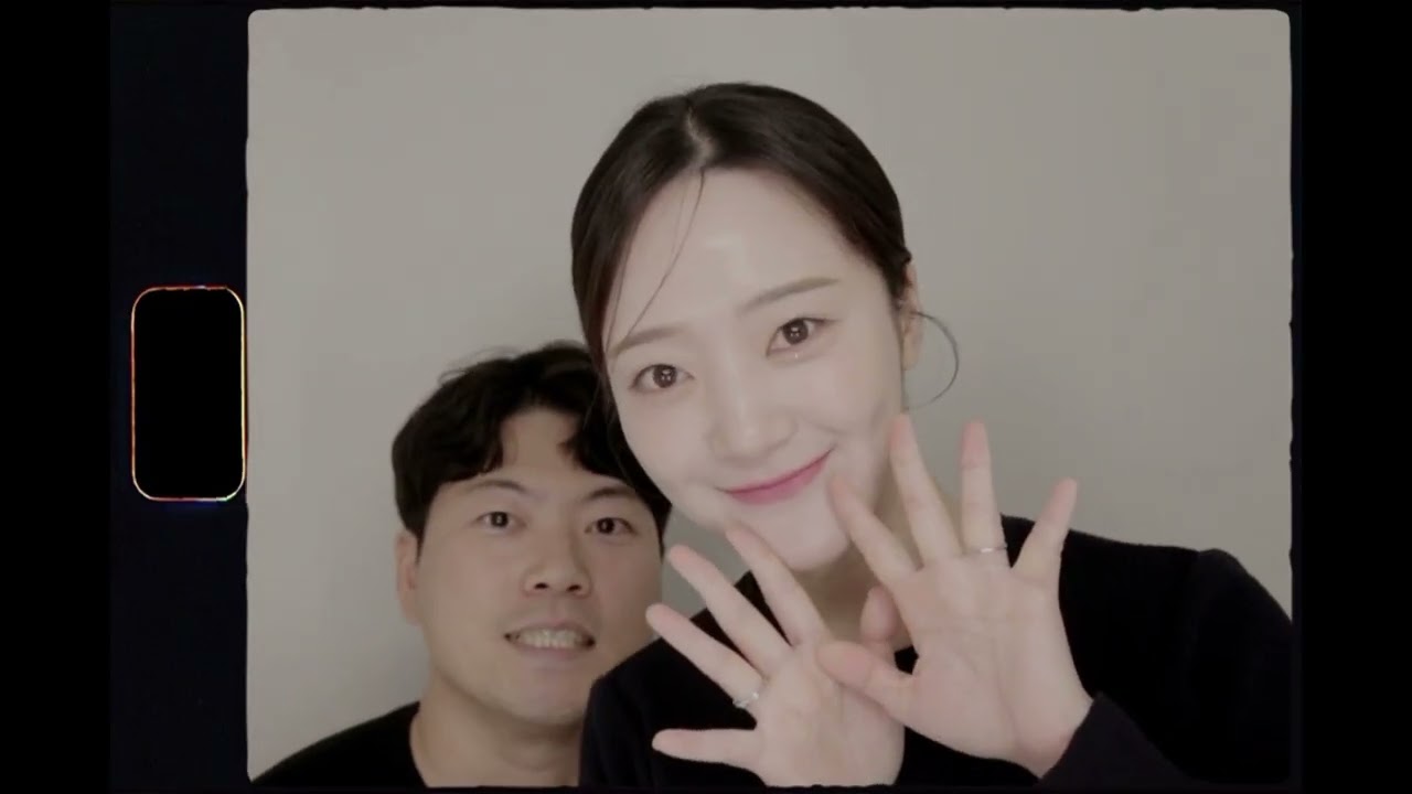 신부가 직접 만든 식전영상 💍🤍 (우리 다투게 돼도 이것만 기억해줄래 - 그리즐리 🎶) 