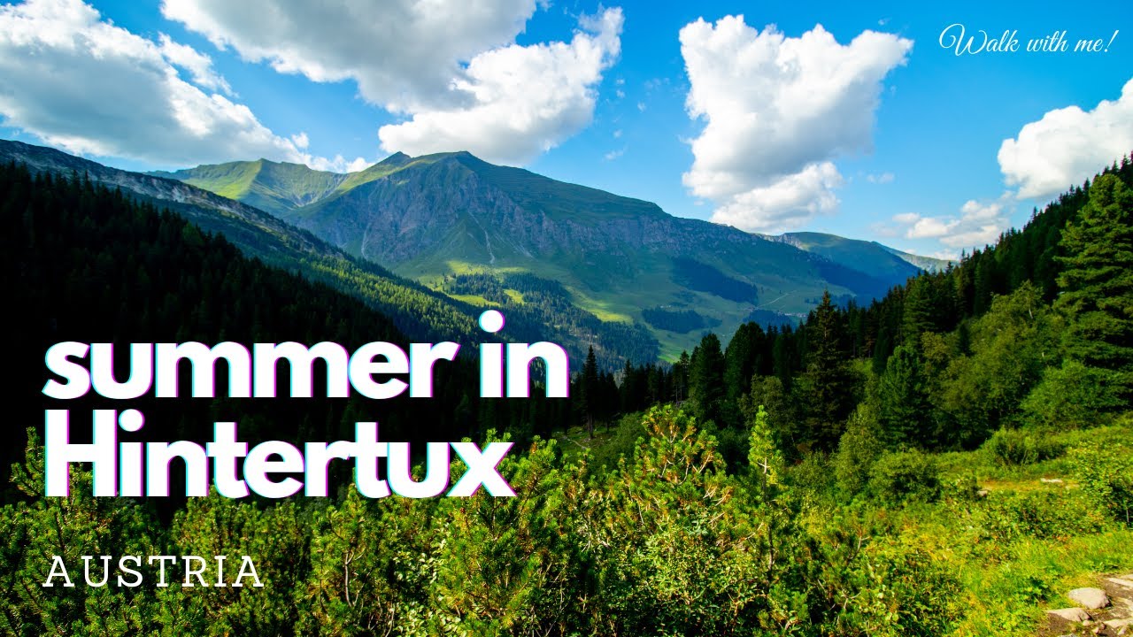 Summer walk in Hintertux, Tirol, Austria