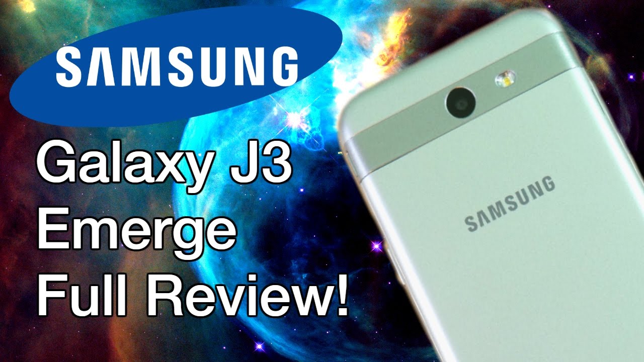 Galaxy J3 Emerge Full Review! (60FPS)