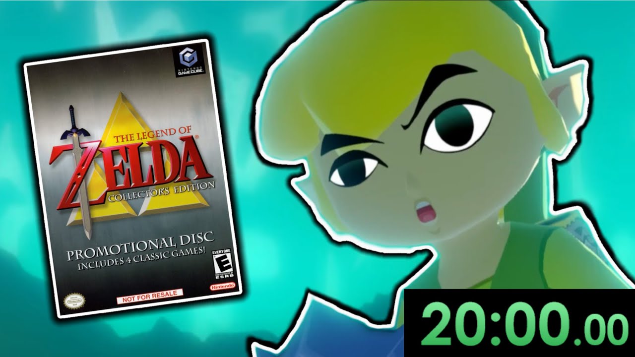 Speedrunning the Zelda Collector's Edition Wind Waker Demo
