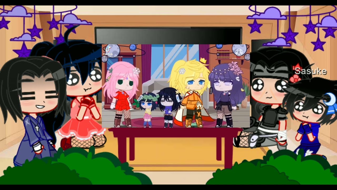~Familia do sasuke •react• ao futuro dele~com alguns memes da •{irmã uchiha}•