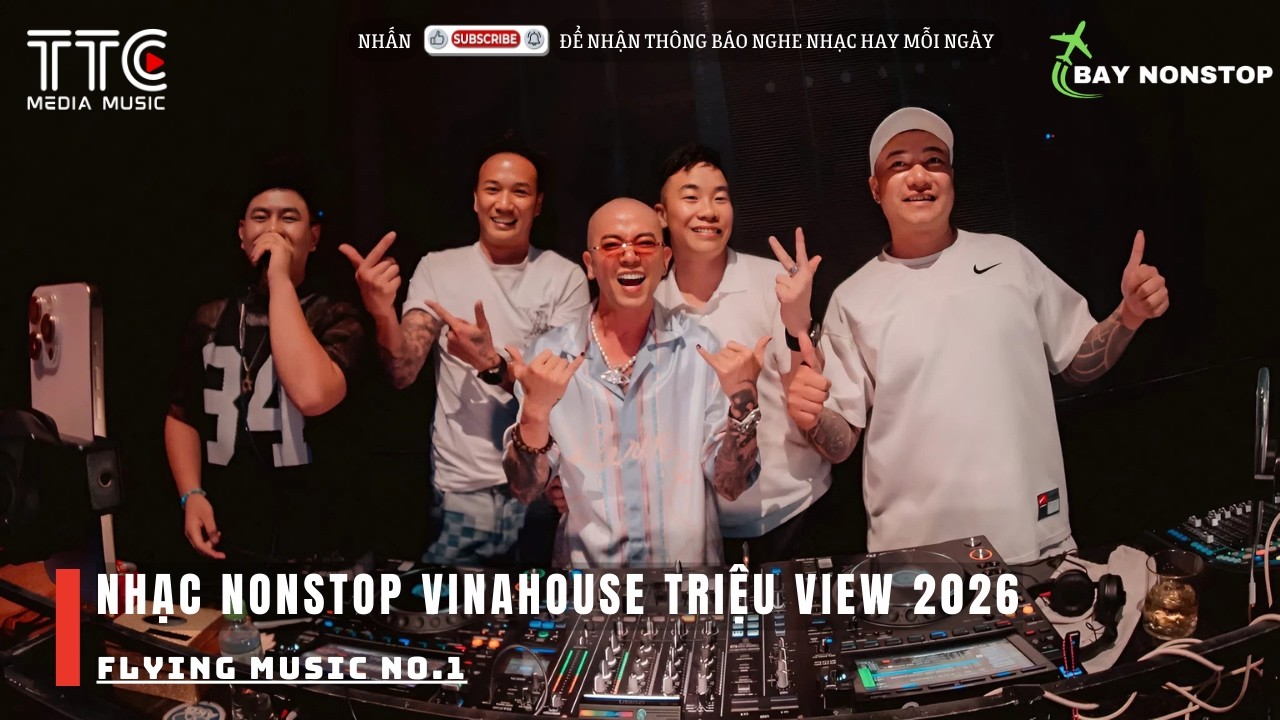 [HÀNG THỬA] NONSTOP VINAHOUSE 2026  - FULL TRACK THÁI HOÀNG REMIX HOT TIKTOK - NHẠC REMIX CỰC MẠNH