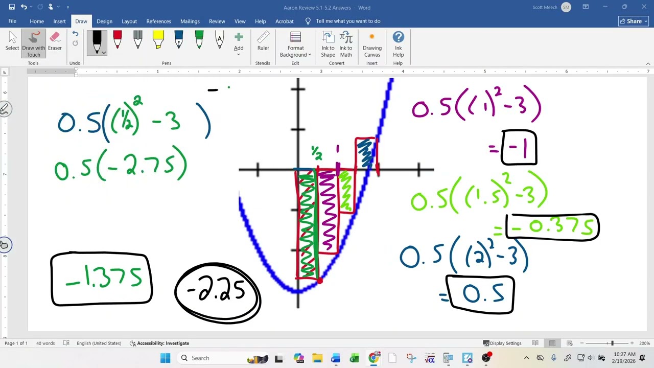 Intro 5.2 Riemann Sums