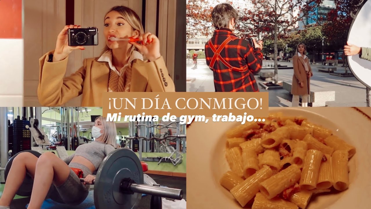 UN DÍA CONMIGO || Mi rutina en el GYM, sesión de FOTOS...