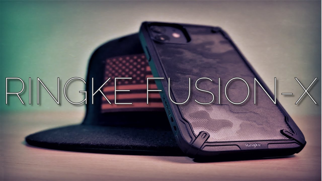 iPhone 12 /12 Pro Ringke Fusion-X Black Camo Case
